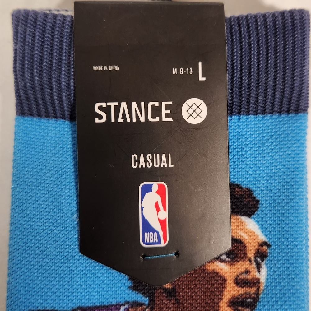 NWT Men's Utah Jazz Donovan Mitchell Stance Graded Crew Socks - Picture 2 of 10